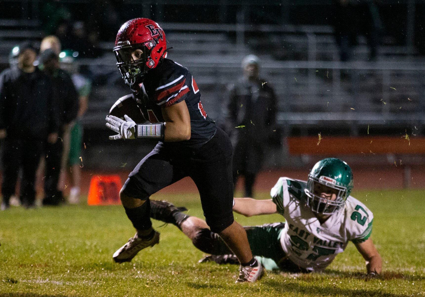 East Valley vs. East Valley-Spokane football